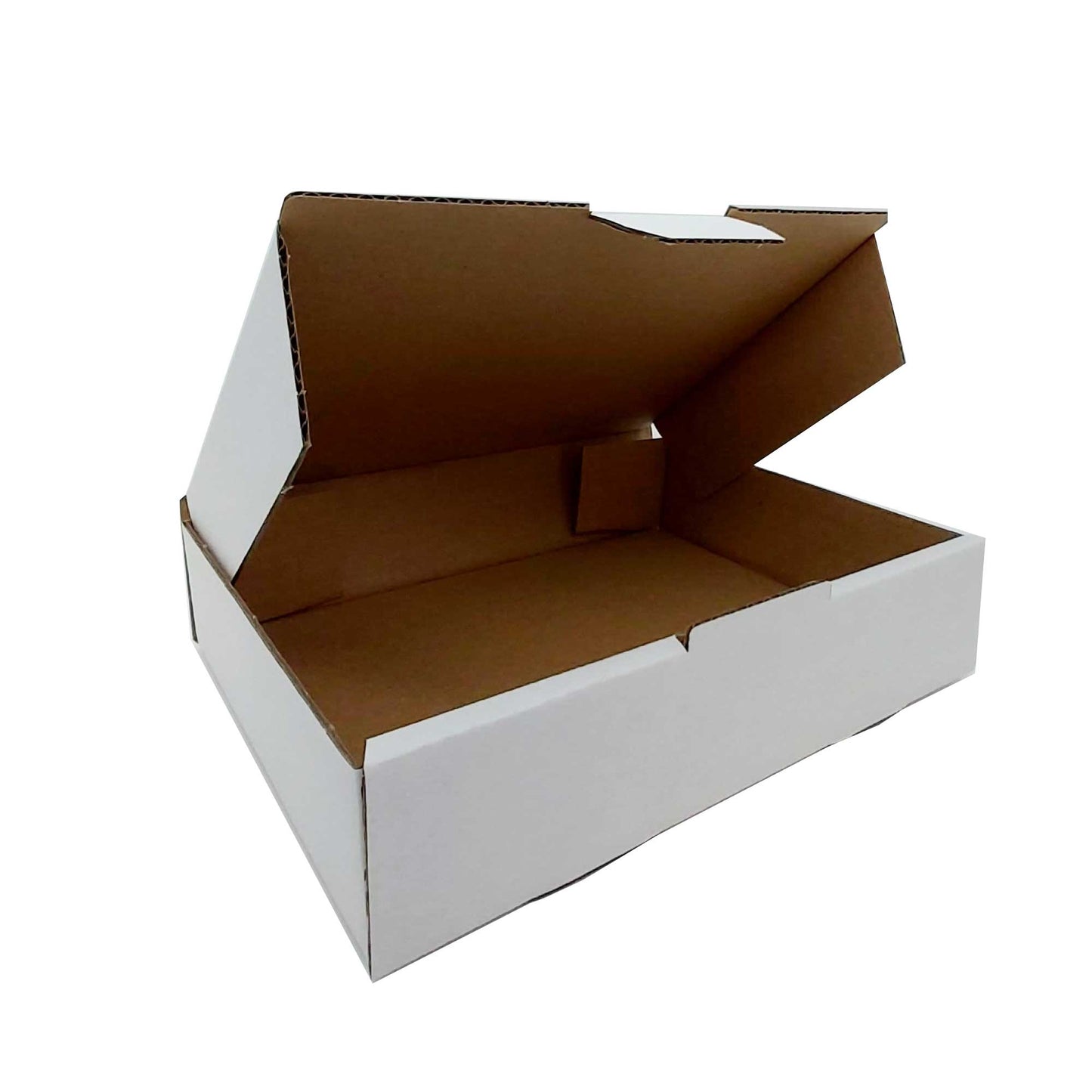 40x Mailing Box 230x165x45 Postal White Cardboard Small Diecut Shipping A4 Carton