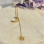 To the moon and stars necklace - Gold Plated Tarnish Free Jewellery