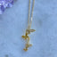 We hang together butterfly necklace - Gold Plated Tarnish Free Jewellery
