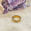 Solid gold with bling ring  - size 8