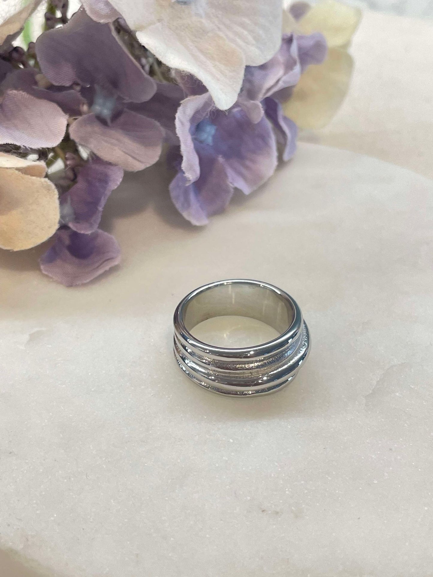 All silver ring - size 7 – Tarnish Proof Jewellery