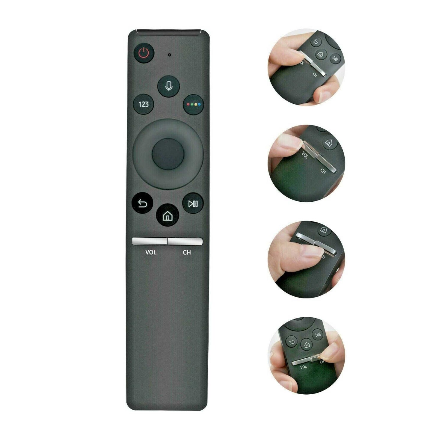 4K UHD Bluetooth Voice Remote For Samsung Control Replacement Bixby BN59-01259B