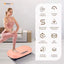 Social Hike Vibration Plate Machine - Vibrating Exercise Platform Pink