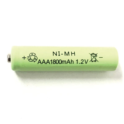 4x AAA Rechargeable Batteries - Nimh 1800 mAh 1.2V Ni-MH Nickel Metal Battery