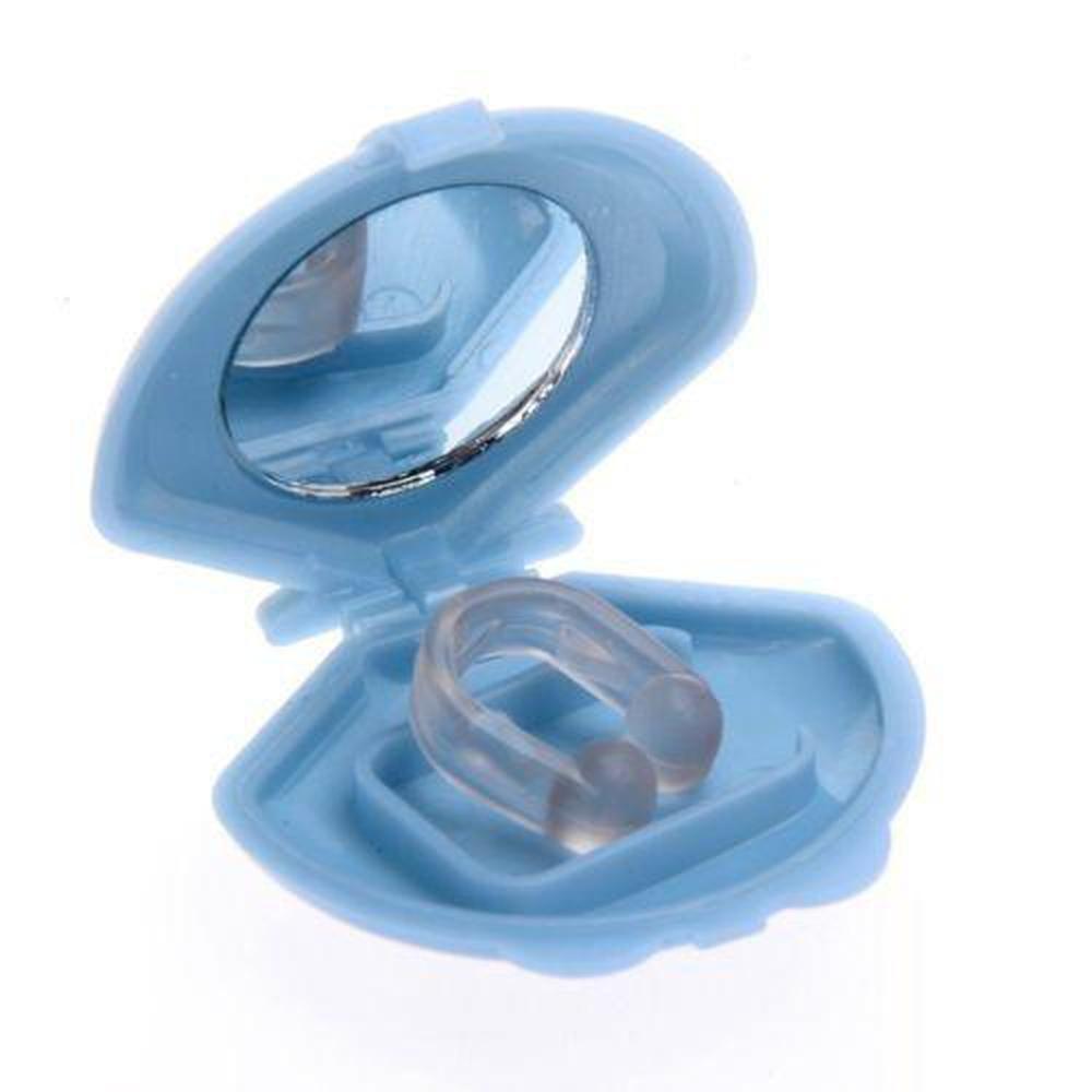 4x Anti Snoring Aid Nose Clips - Silicone Sleeping and Breathing Device