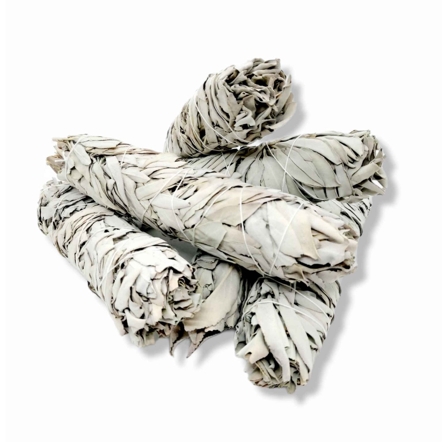 4x Californian White Sage Smudge Sticks - Jumbo 20-22cm Incense Cleansing Bundle