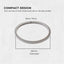 4x For Nutribullet Grey Gasket Seal Ring - For New 600W 1200W 900W Models