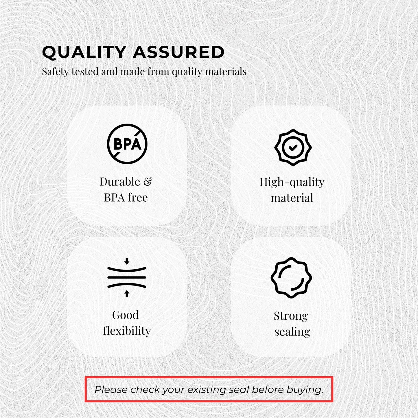 4x Grey Gasket Seal Ring Compatible with Nutribullet 600 900 1200W 90mm