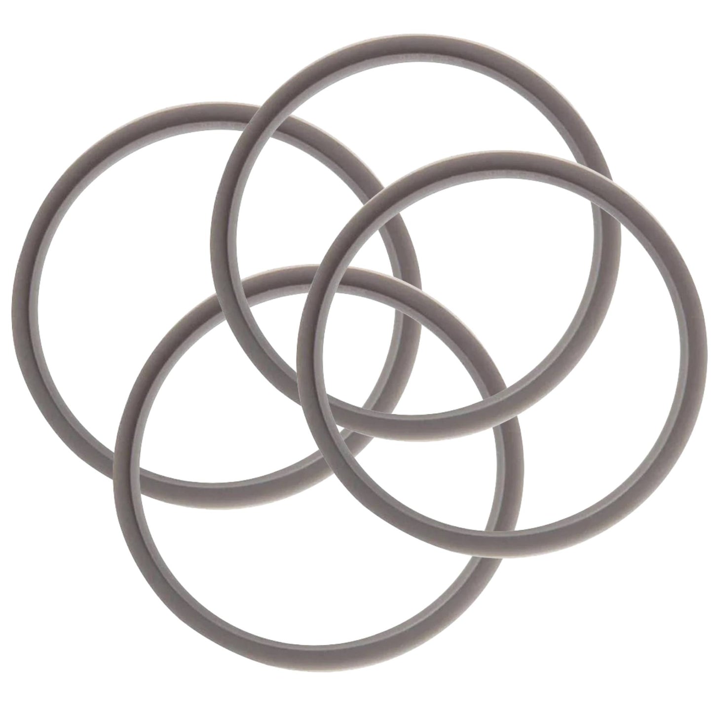 4x Grey Gasket Seal Ring Compatible with Nutribullet 600 900 1200W 90mm