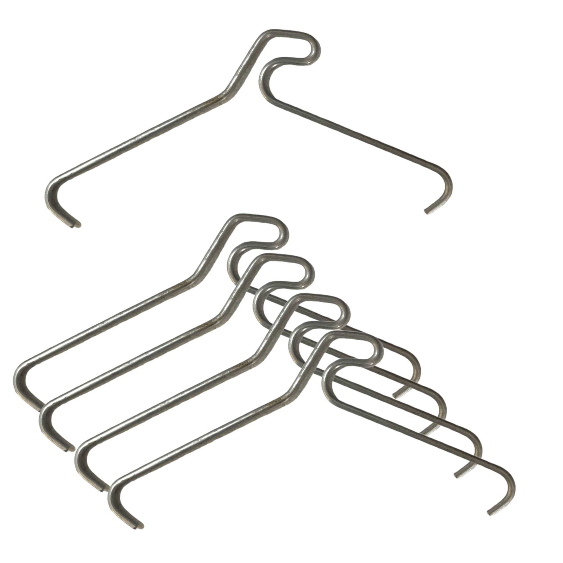 5 Pack 65mm (2.5") Brick Hooks - Wall Crab Clips Hangers For Pictures Plants