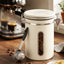 5-Star Chef 1.8L Stainless Steel Coffee Bean Storage Container Coffee Canister