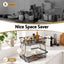 5-Star Chef 2 Tier Fruit Basket Bowl Detachable Kitchen Food Storage Stand