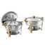 5-Star Chef 5L Chafing Dish Set 2-Pack, Food Warmer Catering Server Buffet