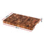5-Star Chef Acacia Wooden Cutting Board End Grain Chopping Board