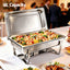 5-Star Chef Chafing Dish 9L 1-Pan Buffet Warmer Food Warmer Catering Server