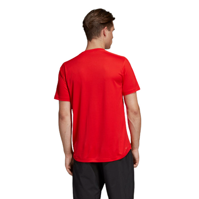 5 x Adidas Mens D2d 3-Stripes Training Active Tee T-Shirt