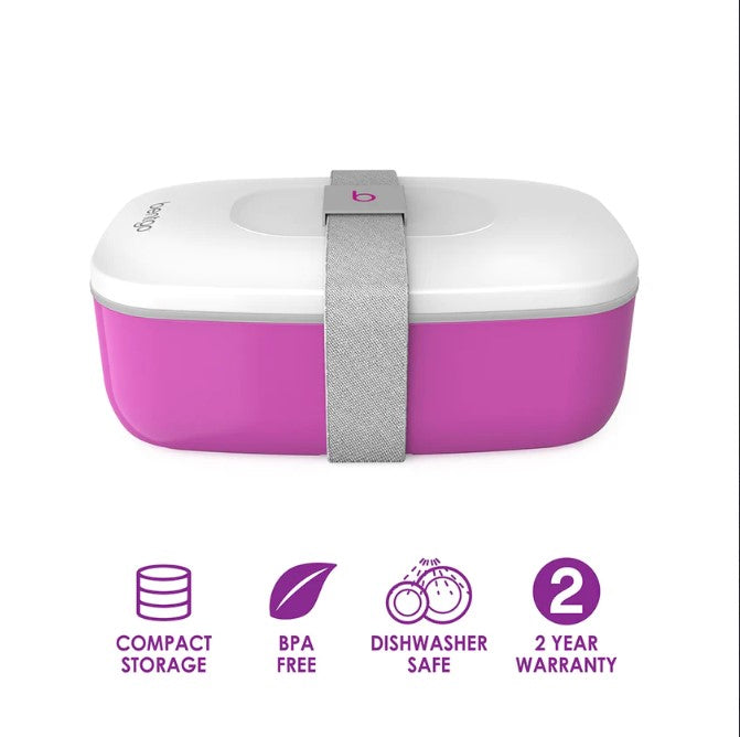 5 x Bentgo All-In-One Lunch Box Container Storage Purple