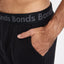 5 x Bonds Mens Essentials Short Cotton Pockets Shorts Black