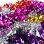 5 x Christmas Tinsel Thick Xmas Garland Tree Decorations - Assorted Pack
