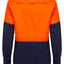 5 x Hard Yakka Basic 2 Tone Long Sleeve Vented Drill Shirt Orange Navy