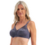 5 x Playtex Womens Non Contour Charcoal Classic Full Covrage Bra