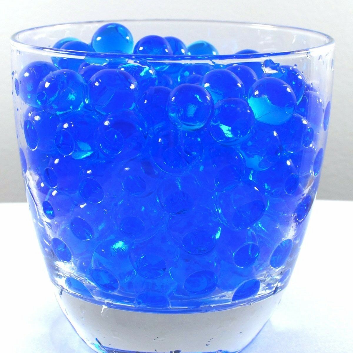 50 Pack X Crystal Soil Water Beads Jelly Ball Vase Filler Home Wedding