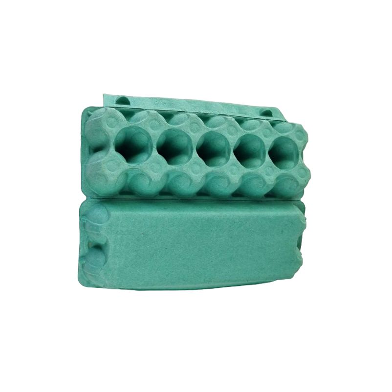 50 Recyclable 12-Egg Egg Cartons Full Dozen - Brown / Charcoal / Green / Purple