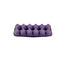 50 Recyclable 12-Egg Egg Cartons Full Dozen - Brown / Charcoal / Green / Purple