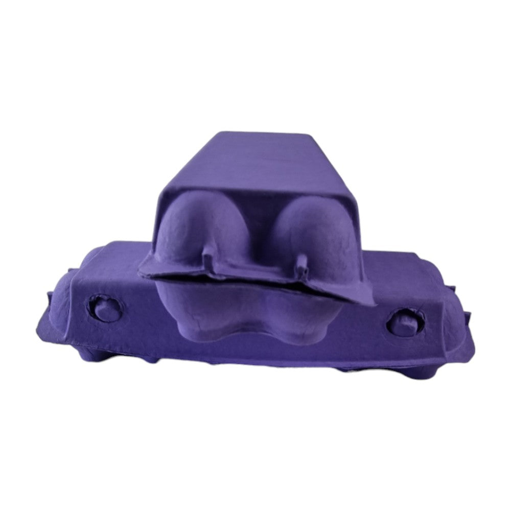 50 X Dark Purple Full Dozen Carton 12-Egg Recyclable Egg Cartons