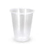 50 X Drinking Cups Clear Pp With Clear Dome Lid 18Oz / 520Ml