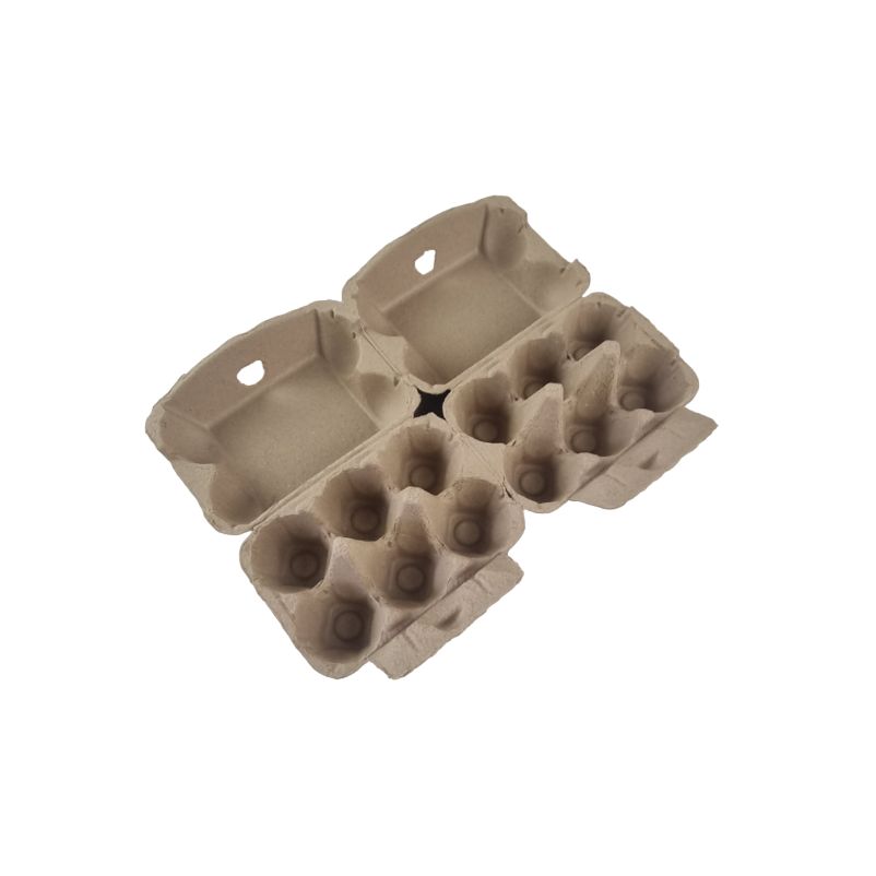 50 X Egg Cartons For 12 Eggs Full Dozen New Carton Twin Six Pack Brown