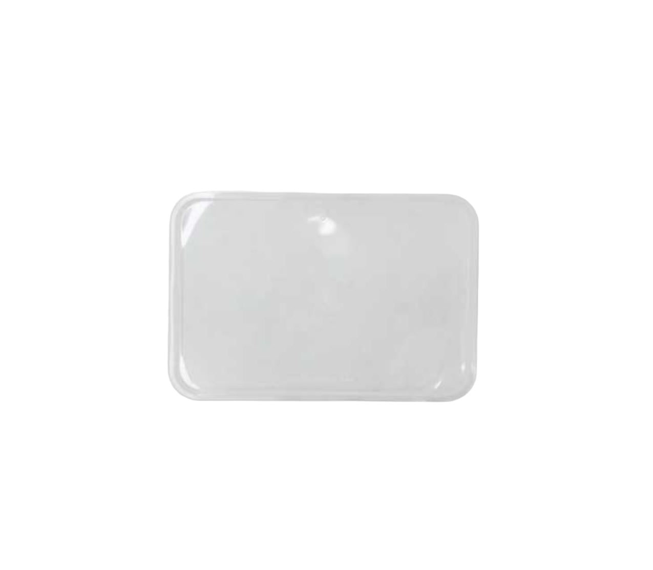 50 X Rectangular Containers 650Ml Clear With Lids Salad Fruit Food Container