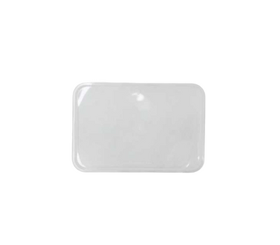 50 X Rectangular Containers 650Ml Clear With Lids Salad Fruit Food Container