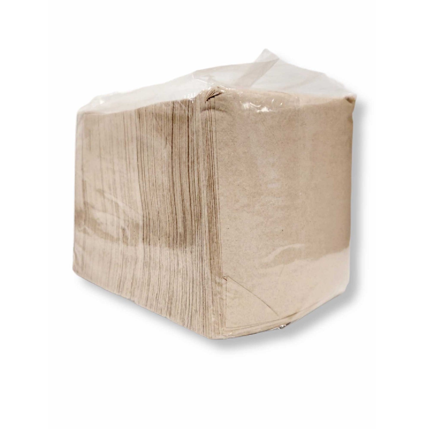 500 Pkt Luncheon Napkins Compostable Brown Paper Eco Serviettes 30x30cm 1Ply