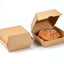 500 X Kraft Brown Disposable Burger Boxes Bulk Takeaway Party Box