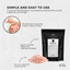 500g Pink Himalayan Bath Salts - Natural Crystal Rocks - Spa Therapy Body Scrub