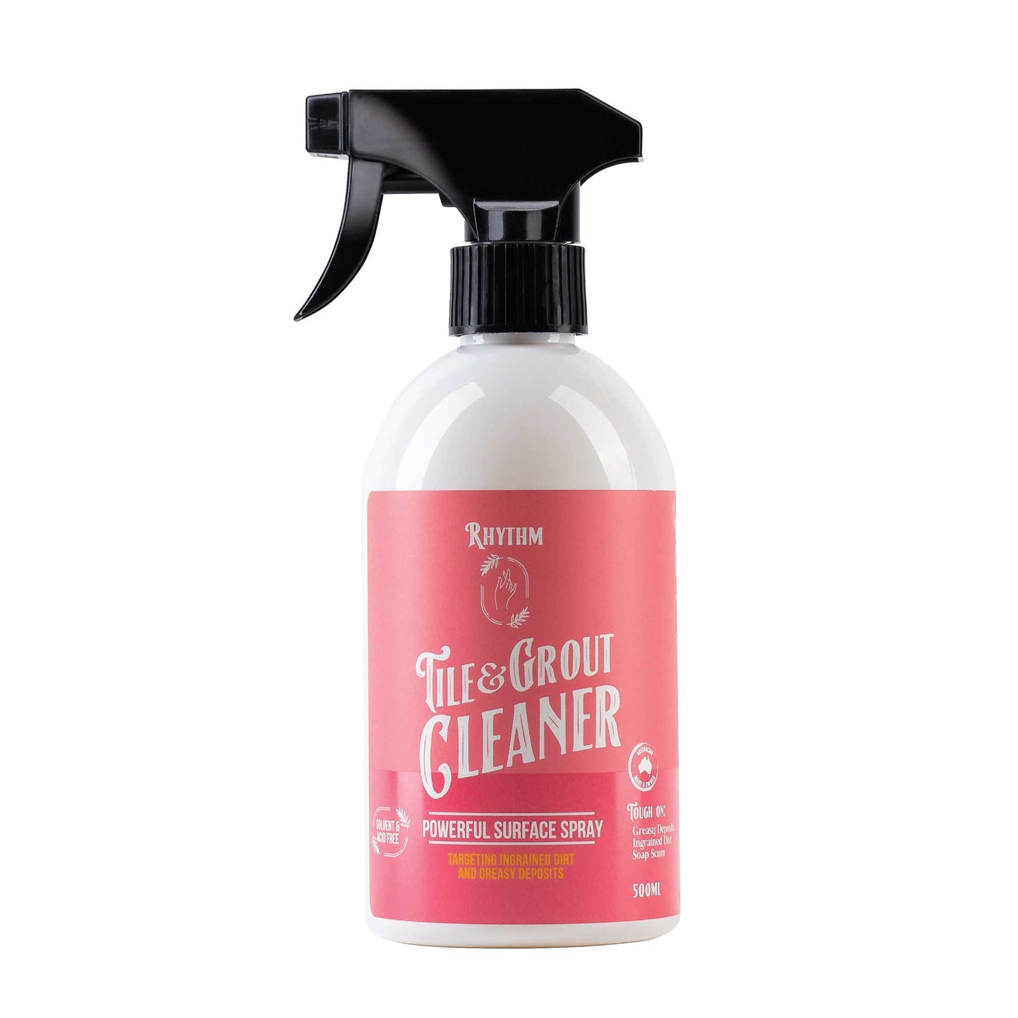500ml Eco Friendly Tile Grout Cleaner 100% Biodegradable Solvent Acid Free Spray