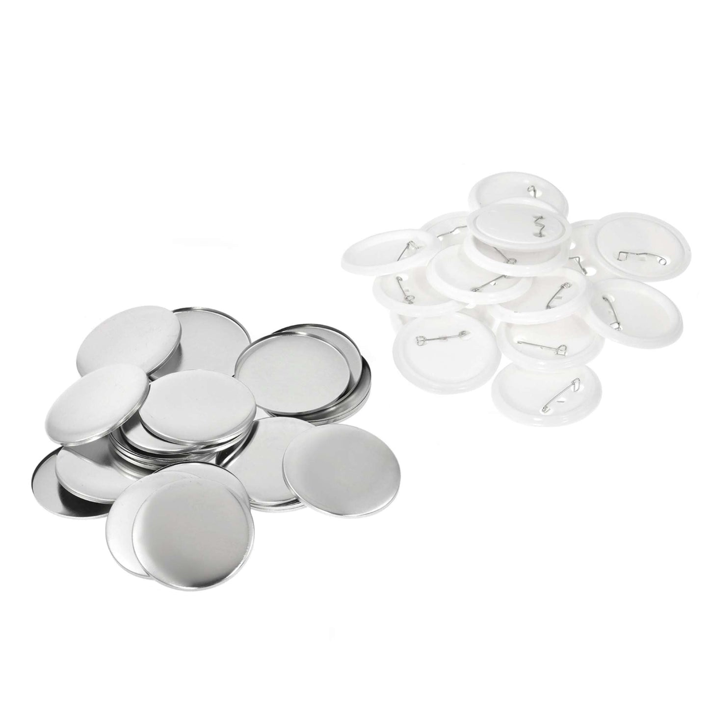 500x Button Badges 25mm - Craft DIY Hobby Accessory Making