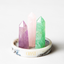 Aquarius Crystal Trio - Amethyst, Fluorite + Rose Quartz