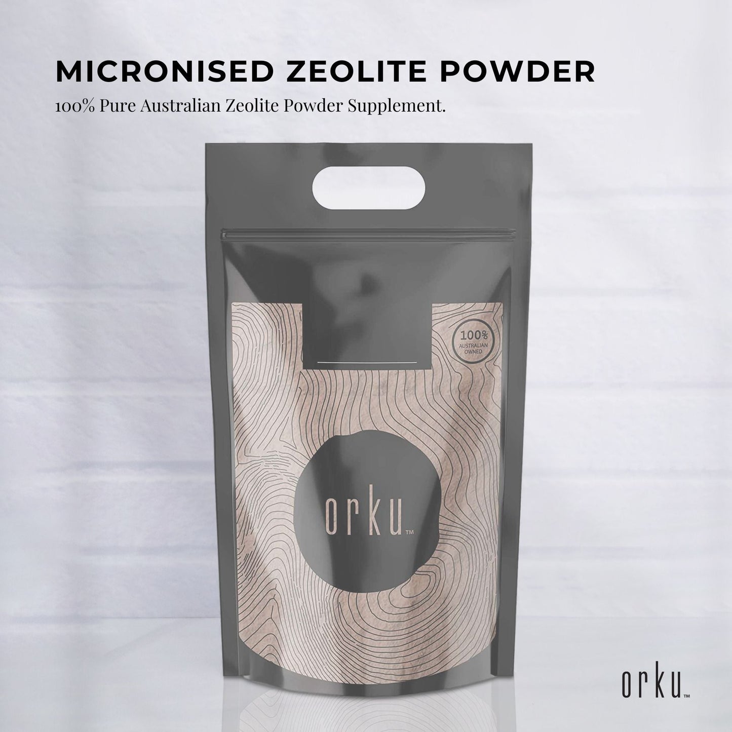 5Kg Pure Micronised Zeolite Powder Supplement Micronized Volcamin Clinoptilolite