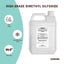 5L DMSO Liquid Dimethyl Sulfoxide 99.9% Pure Pharmaceutical Grade Solvent Bulk