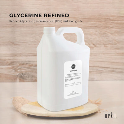 5L Glycerine Refined USP 99.9% Glycerol Pharmaceutical Vegetable Soybean Rapeseed