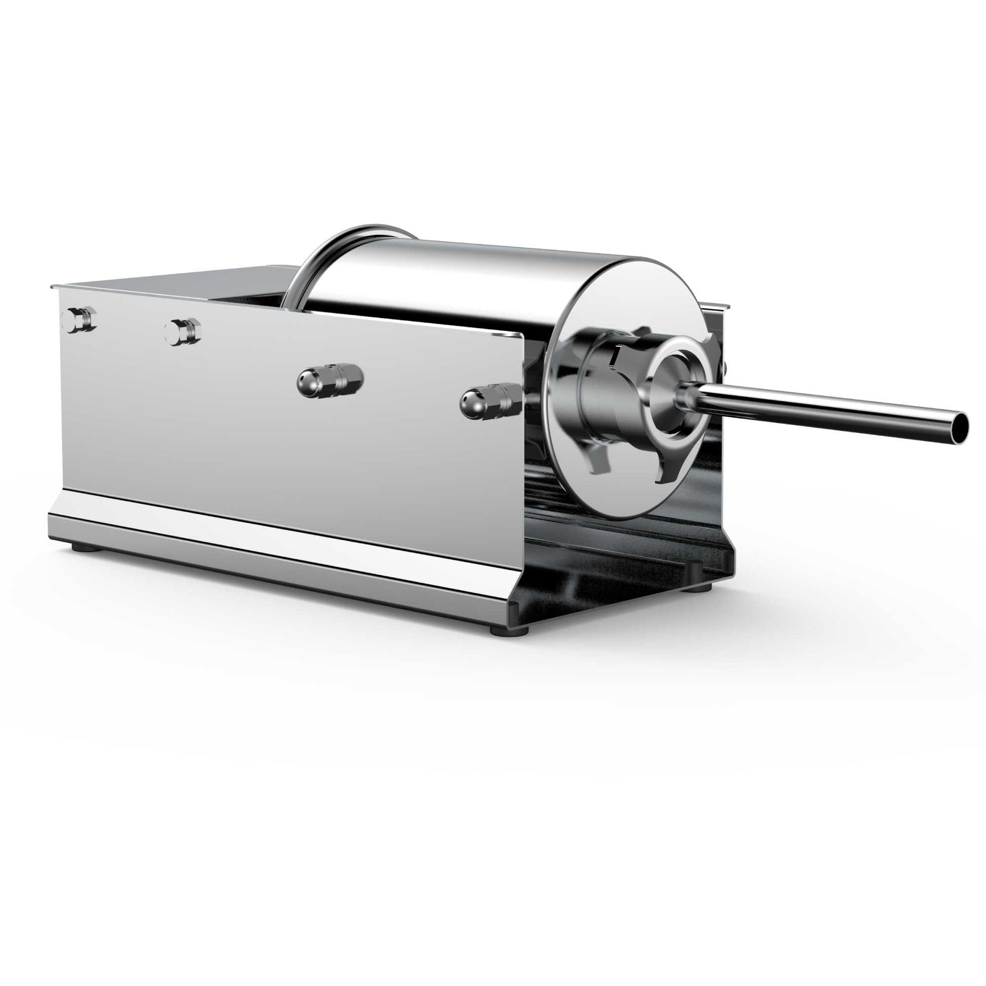 5L Manual Horizontal Sausage Filler - Stainless Stuffer Meat Press Machine