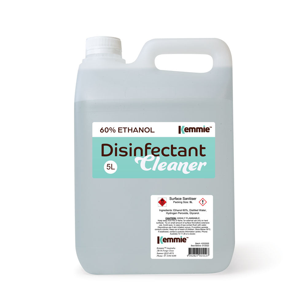 5L Surface Disinfectant Cleaner Sanitiser Refill Alcohol Sanitizer Bulk Spray