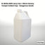 5L White HDPE Jerry Can + 38mm Dorony Tamper Evident Cap - Dangerous Goods