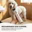 Rooster Farms Dog Grooming Vacuum 7 in 1 Pet Hair Clippers Brush Kit 2.5L
