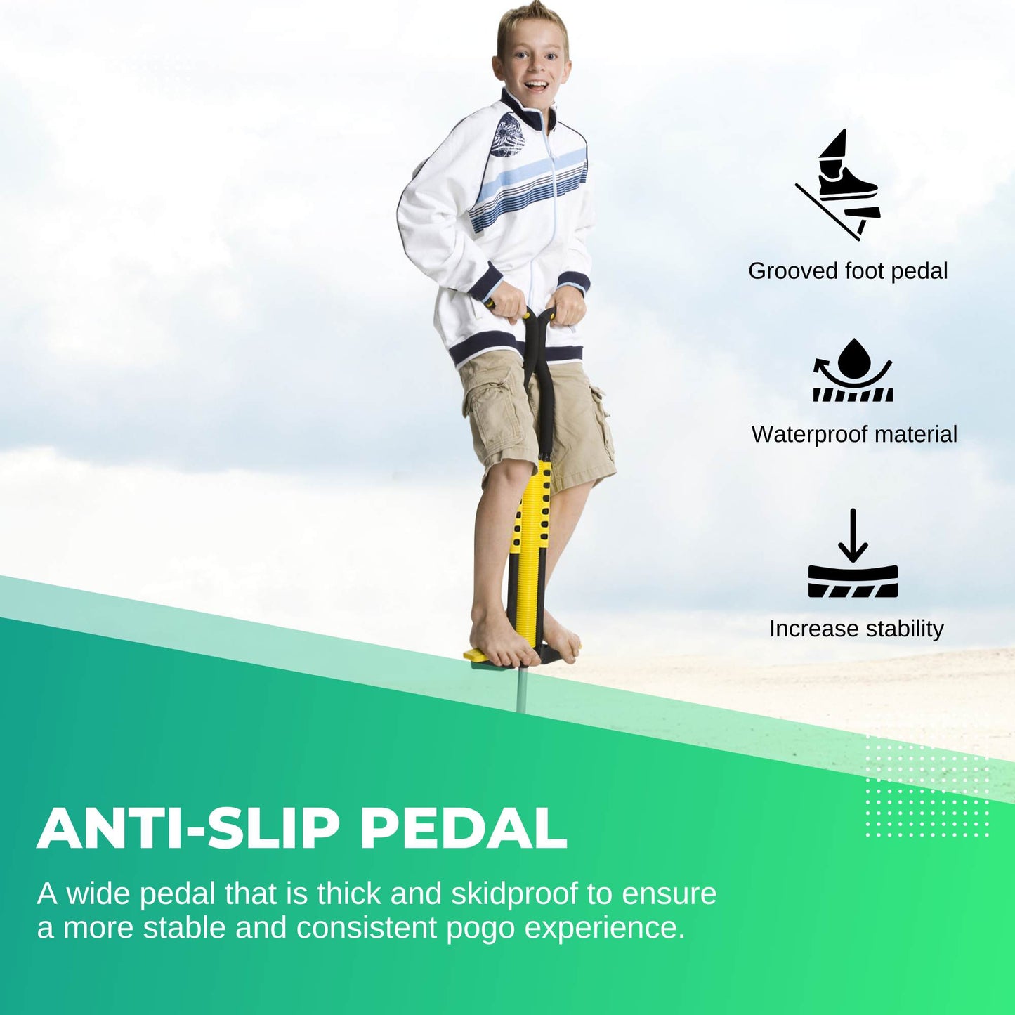 Pogo Stick - Jumping Jackhammer Hopper Toy For Kids and Teenagers
