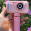 Kids HD Digital Camera Pink - Children's Selfie Photo Video 2.4 Inch Screen