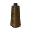 5x Brown Sewing Overlocker Thread - 2000m Hemline Polyester Overlocking Spools