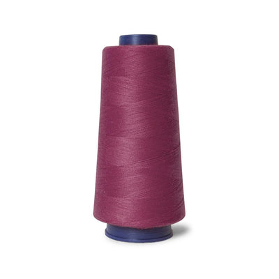 5x Cerise Cherry Pink Sewing Overlocker Thread - 2000m Hemline Polyester Spools